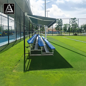 Bancs de tribunes en aluminium résistants aux intempéries pour événements sportifs en plein air, tribunes portables en aluminium avec toit - Product Image 6