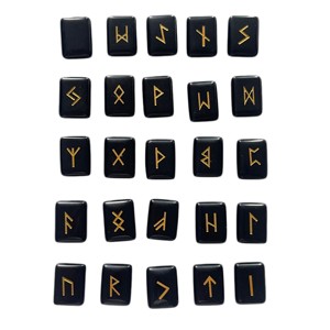 Pierre d'énergie des 7 chakras, sculptée à la main, symboles énergétiques personnalisés, runes, lettres, mots, pierre de guérison énergétique - Product Image 3