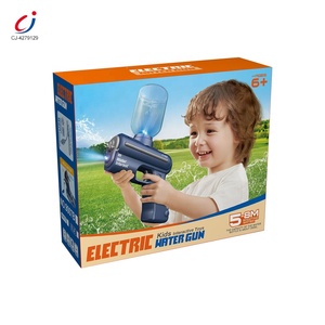 Pistola ad Acqua Automatica Chengji, Gioco di Tiro ad Alta Velocità, Pistola a Lungo Raggio, 2 Colori, Pistola ad Acqua Elettrica Automatica a Batteria - Product Image 5