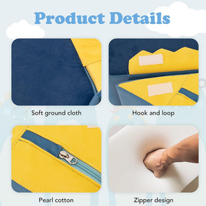 Ensemble de jeux d'escalade en mousse avec toboggan pour enfants, blocs de jeu souples d'intérieur, tapis de ramassage de 2 cm d'épaisseur pour enfants de 4 à 6 ans - Product Image 4