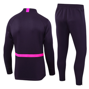 Traje de Entrenamiento de Fútbol de Otoño/Invierno con Media Cremallera, Clubes Europeos West Ham United 24/25, 100% Poliéster de Secado Rápido - Product Image 4