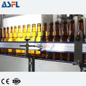 Línea de producción de cerveza completa automática de la A LA Z, botella de vidrio, lata de Cola, Sprite, máquina de envasado de agua y bebida, máquina de llenado de cerveza