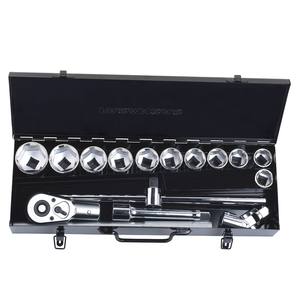 Jeu de clés à douille FG 629A S15, entraînement 1/2 pouce, 13 pièces, kit d'outils de réparation automobile - Product Image 1