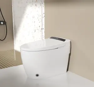 Jet Siphon เซ็นเซอร์ชักโครกชักโครกสมาร์ทห้องน้ำที่นั่งอัตโนมัติไฟฟ้าห้องน้ำ