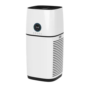 CADR 500 room PM2.5 air quality indicator by color silent mode DC motor HEPA carbon filter air purifiers BKJ-50