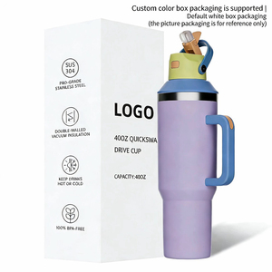 Adaptateur pour seau à glace 40 oz, couvercle en silicone, tasse isotherme en acier inoxydable pour sports de plein air, poignée créative pour thermos portable, sans BPA - Product Image 4