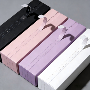 Boîte d'emballage cosmétique personnalisée, carton pliable facile à ouvrir pour l'emballage cosmétique, boîte en papier artistique avec fermeture éclair, impression personnalisée - Product Image 3