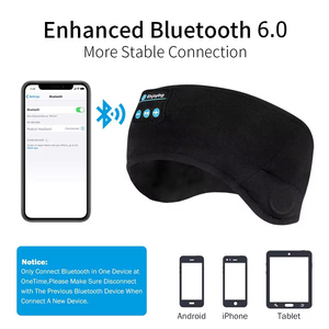 Casque <span class=keywords><strong>audio</strong></span> Bluetooth 6.0 <span class=keywords><strong>pour</strong></span> le sommeil et le sport – <span class=keywords><strong>Bandeau</strong></span> anti-transpiration <span class=keywords><strong>pour</strong></span> activités de plein air et repos - Product Image 6