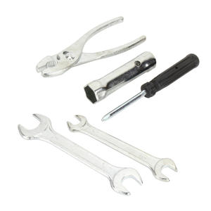 Kit de Herramientas de Reparación de Bicicletas y Motocicletas, Juego de Herramientas de Mantenimiento de Bicicletas Multifuncional Portátil, Llave Inglesa, Alicates, Destornillador - Product Image 6