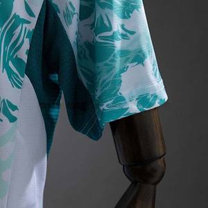 قميص منتخب البرتغال الخارجي 2026 مقاسات S-4XL، أزرق مخضر وأبيض متدرج بطباعة تجريدية، قميص كرة قدم للمنتخب الوطني - Product Image 5