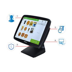 ZHONGJI A03 Caja Registradora POS con WiFi, Bluetooth, USB, NFC, Sistema Operativo <span class=keywords><strong>Android</strong></span>, CPU Intel Atom, 256 GB de RAM/64 GB SSD, Batería de 15000 mAh - Product Image 1