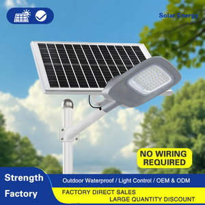 <span class=keywords><strong>Lampe</strong></span> <span class=keywords><strong>solaire</strong></span> <span class=keywords><strong>LED</strong></span> tout-en-un durable, éclairage extérieur à économie d'énergie avec batterie intégrée - Product Image 5