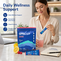 Mélange de Boissons OEM Vitamine D3 L-Théanine pour le Soulagement du Stress, l'Équilibre du Cortisol, le Soutien de l'Humeur Calme et un Meilleur Sommeil - Minéraux