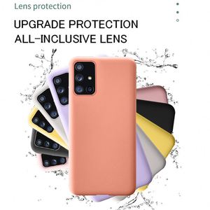 Coque de protection pour appareil photo antidérapante, antichoc, en silicone souple, avec rebord surélevé pour Samsung Galaxy S25 S24 S23 S22 Plus Ultra - Product Image 4