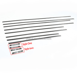 Tira decorativa embellecedora para <span class=keywords><strong>puerta</strong></span> <span class=keywords><strong>de</strong></span> coche <span class=keywords><strong>de</strong></span> fibra <span class=keywords><strong>de</strong></span> carbono para Mercedes Bens Clase G G500 G350 G63 G55 W464 W463, accesorios exteriores para <span class=keywords><strong>puerta</strong></span> - Product Image 1