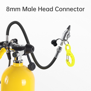 Pistola de Aire Portátil BCD con Interfaz de 8mm, Equipo de Buceo, Soplador de Polvo para Limpieza de Equipo de Buceo en Agua Salada y Arena - Product Image 3