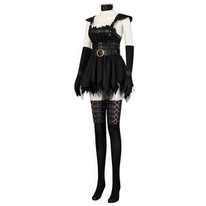 Disfraz de Halloween para Mujer, Vestido Negro de Edward <span class=keywords><strong>Scissorhands</strong></span>, HORR-017 - Product Image 2