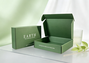 Colored Coated Corrugated Mailer <b>Box</b> Inner Hot Stamping Decoration Eco-Friendly <b>Recyclable</b> Magnetic Closure Four-Color Printing - Product Image 5