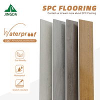 Plancher SPC ignifuge 5 mm à clipser, pour salle de bain et cuisine, couche d'usure AC3, certifié CE, plancher en vinyle rigide
