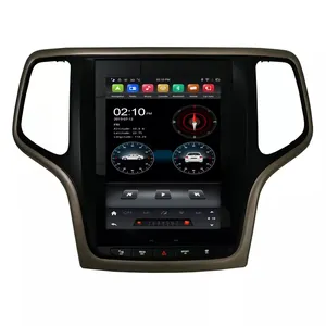 เครื่องเล่นดีวีดีและวิทยุในรถยนต์ระบบแอนดรอยด์เหมาะสำหรับ Jeep Grand Cherokee 2007-2012 OEM ปรับเปลี่ยนได้ตามต้องการ