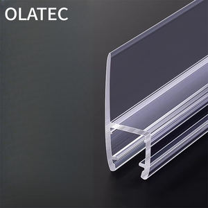 Joint d'étanchéité personnalisé en forme de H pour porte de douche pliante avec panneaux en verre et caoutchouc PVC, résistant aux hautes/basses températures et imperméable - Product Image 3