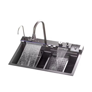 Évier Grand Évier Simple Cuisine En Acier Inoxydable 304 Lavabo À La Main Lave-Vaisselle Évier Bassin Sous Le Comptoir - Product Image 5