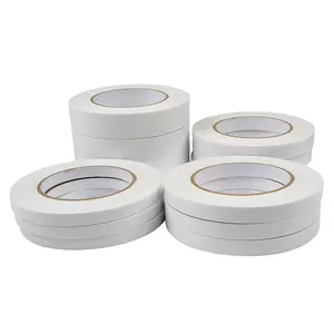 Cheap Solvent Based/Water Activated/ Hotmelt Based Adhesive Paper Double Sided Tissue Tape Non Woven Cotton Tape