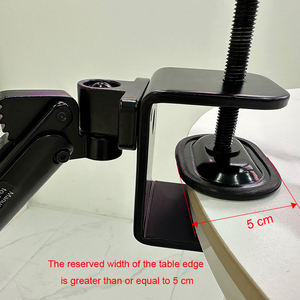 Алюминиевый Настольный зажим для крепления локтей регулируемый подлокотник компьютерный стол современный дизайн офисного использования для маникюрного принтера - Product Image 6