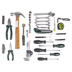 Juego <span class=keywords><strong>de</strong></span> Herramientas Manuales Portátil <span class=keywords><strong>de</strong></span> 61 Piezas con Estuche Rígido, Juego Combinado <span class=keywords><strong>de</strong></span> Regalo para el Hogar, Acero al Vanadio Luo - Product Image 1