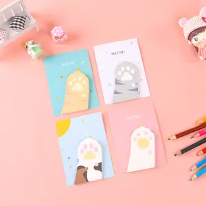 30 Blatt Cat Paw Memo Pads Niedliche Haft notizen Kawaii Briefpapier Notizbuch Planer Journal Dekorationen Schul bedarf