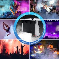 3000W Low-Lying Stage Fog Machine für Halloween-Hochzeits feiern DMX512 Fernbedienung Fogger Projektions lichter Fog Maker Effekt