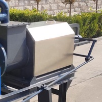 Professionnel Animal Poulet Vache Porc Volaille Bovins Bouse Déshydrateur Extrudeuse Solide Liquide Séparateur Fumier Séparateur Déshydratation