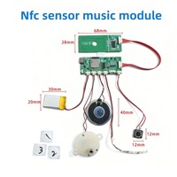 Offre Spéciale Usine : Module Lecteur MP3 Enregistrable USB Rechargeable avec NFC, Bande LED RGB et Matériau PVC