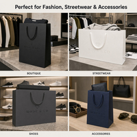 Bolsas de Papel Blanco Resistente, Personalizadas, para Eventos Corporativos y Minoristas, Ecológicas, Venta al Por Mayor, Suministro Directo de Fábrica