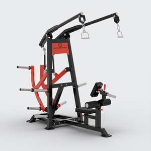 Máquina de Polea Vertical QLPRM93 Elite |   Construcción Metálica Extra Grande en Forma de V |   Equipo de Gimnasio Qli para Fortalecimiento de Espalda (Uso Comercial) - Product Image 4