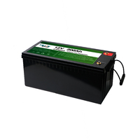 Yilink pabrik baterai Lithium kualitas tinggi baterai surya siklus dalam 12v 200ah baterai Lithium besi fosfat