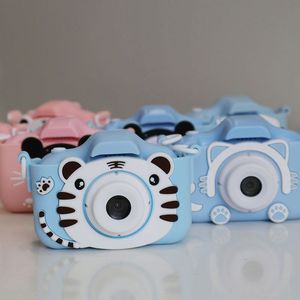 Cámara Divertida para Niños, Videocámara Digital Mini de 2 Pulgadas, Diseño de Gato, Perro o Unicornio, Juguetes Infantiles con Juegos Integrados, Gran Angular de 180°, Silicona - Product Image 4