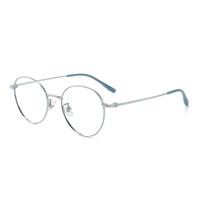 Popular titanio ultraligero diseño mujer gafas marco hombres cuadrado azul luz bloqueo Metal gafas titanio marco óptico