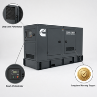 EAC CE Cummins Weichai Yuchai 300kw 400kw 500kw Generator Set Mesin Diesel Gas Alam LPG Tiga Fasa Produktivitas Tinggi