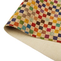 INFOCORK Vinyle Imprimé Portugal Tissu de Liège-Cuir Microfibre Synthétique, Personnalisé | Usine Directe pour Ceinture/Chapeaux/Sacs