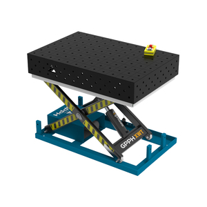 ม้านั่งเชื่อมไฮดรอลิก steeleco gpph 1.2x0.8mT ความหนา8มม. รู16มม - Product Image 1