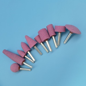 Piedras <span class=keywords><strong>de</strong></span> molienda <span class=keywords><strong>de</strong></span> óxido <span class=keywords><strong>de</strong></span> aluminio montadas en la cabeza <span class=keywords><strong>de</strong></span> diferentes formas P80 Grit Pink OEM 1/4 "(6mm) Juego <span class=keywords><strong>de</strong></span> herramientas rotativas <span class=keywords><strong>de</strong></span> mandril - Product Image 6