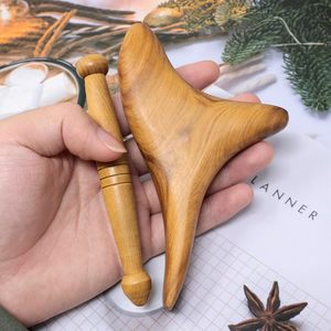 Alat Pijat Kaki Kayu Segitiga Gua Sha 2PCS, Pemijat Refleksi, Pereda Nyeri Otot, Promo Hot Sale - Product Image 5