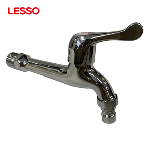 Robinet mural LESSO pour <span class=keywords><strong>machine</strong></span> à <span class=keywords><strong>laver</strong></span>, robinet de lavabo domestique, robinet d'<span class=keywords><strong>eau</strong></span> froide simple à ouverture rapide, robinet allongé - Product Image 6