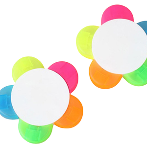 Khuyến Mại Giveaway Hoa Hình Dạng <span class=keywords><strong>5</strong></span> Trong <span class=keywords><strong>1</strong></span> <span class=keywords><strong>Highlighter</strong></span> <span class=keywords><strong>5</strong></span> Màu Sắc <span class=keywords><strong>Highlighter</strong></span> Bút Đánh Dấu - Product Image 5