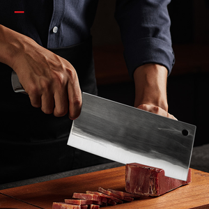 Wholesale Hand Forged Kitchen Cleaver, High‑Carbon Steel Chinese Chef Knife for Meat Vegetable Cutting, Large Stock Available - Product Image 3