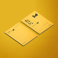 Brochure personnalisée en couleur avec couverture rigide, reliure agrafée, album photo, conception sur mesure en usine