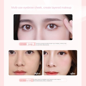 ZHISHUDL อายแชโดว์เนื้อแมท สีนู้ดเบจ <span class=keywords><strong>น้ำตาล</strong></span>ธรรมชาติ สีเบจน้ำตาลธรรมชาติ ผงสีเข้มข้น ผสมผสานได้ <span class=keywords><strong>โทน</strong></span>สีเกาหลี สำหรับมืออาชีพ - Product Image 3