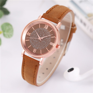 <span class=keywords><strong>Orologio</strong></span> da Donna Fashion in Stile Coreano con Strass e Cinturino, Placcato <span class=keywords><strong>Oro</strong></span> <span class=keywords><strong>Rosa</strong></span>, Movimento al Quarzo, Disponibile in Drop Shipping - Product Image 4