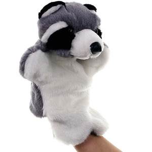 8658 Adorable Marionnette en Peluche de Raton Laveur pour Jeu <span class=keywords><strong>d</strong></span>'Imitation Imaginatif et Récit <span class=keywords><strong>d</strong></span>'Histoires pour Enfants - Product Image 2